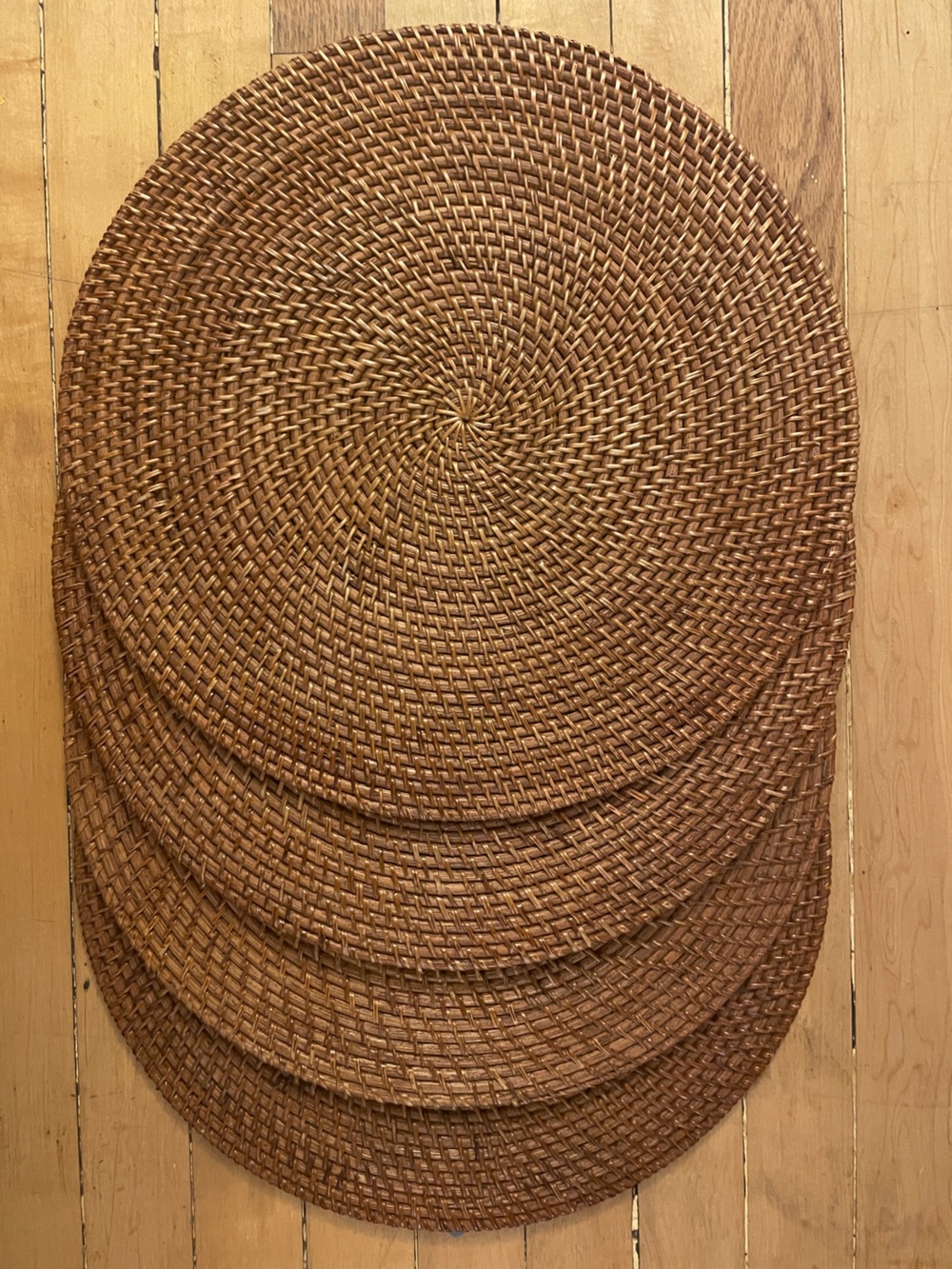 Wicker placemats